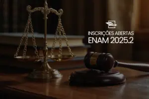 Estão abertas as inscrições para o ENAM 2025.2