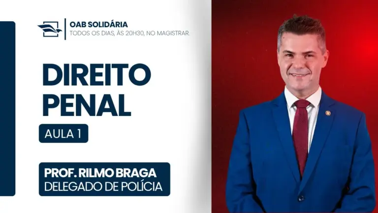 OAB Solidária: resolvendo questões de Direito Penal – Aula 1