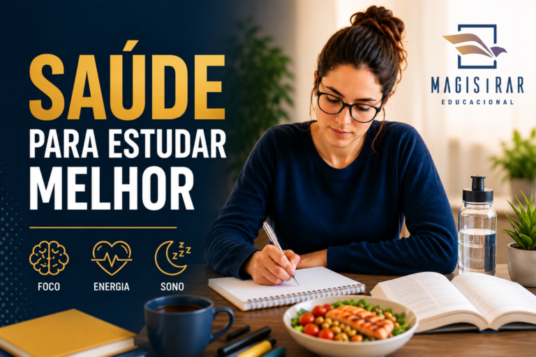 O que um médico recomenda para quem está estudando para concursos?