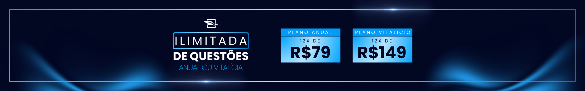 [Todos os cursos] Banner Ilimitada de Questões